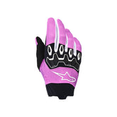 2026 WOMENS FULL BORE V2 GLOVES. VIOLET WHITE BLACK
