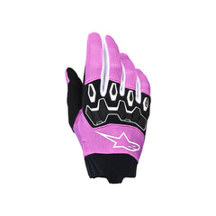 2026 Womens Full Bore V2 Gloves. Violet White Black