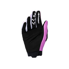 2026 Womens Full Bore V2 Gloves. Violet White Black