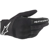 WOMENS COPPER GLOVES BLACK WHITE (0012)