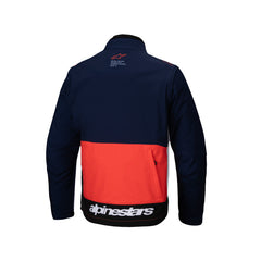 Lite-DURA Softshell Jacket Navy Hot-Orange White (7162)