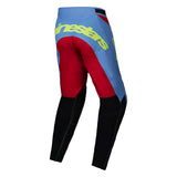 2025 RACER OCURI PANTS BLUE RED FLURO YELLOW (7355)