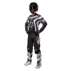 2024 RACER HANA PANTS BLACK WHITE (0012)