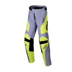 2025 YOUTH RACER VEIL PANTS GRAY FLURO-YELLOW (9157)