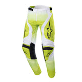 2023 YOUTH RACER PUSH PANTS YELLOWFLURO WHITE (0552)