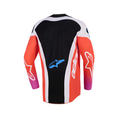 2026 Techstar KNIF Jersey Light Gray Orange Fluro Black