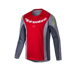 2025 YOUTH RACER MELT JERSEY BRIGHT-RED GRAY (3046
