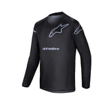 2025-2026 YOUTH RACER GRAPHITE JERSEY BLACK GRAY (0106)