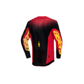 2026 YOUTH SUPERTECH SCENZ JERSEY RED BLACK YELLOW