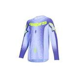 2026 YOUTH SUPERTECH SCENZ JERSEY PURPLE FLURO-YELLOW