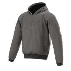 Ageless Tech Hoodie Aramic Lined Grey Melange (9126)