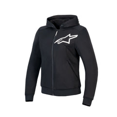 Womens Chrome V2 Sport Hoodie Black White (0012)