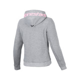 WOMENS CHROME V2 SPORT HOODIE GRAY HEATHER FLURO-PINK (9197)