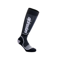 MX PLUS SOCKS BLACK WHITE (0012)