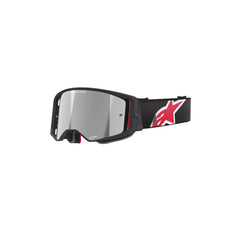 SUPERTECH CORP GOGGLE | BLACK RED (1434) | MIRROR SILVER LENS