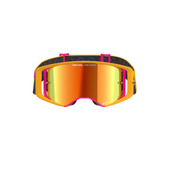 SUPERTECH CORP GOGGLE | YELLOW PINK (5023) | MIRROR RED LENS