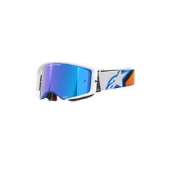 SUPERTECH CORP GOGGLE | BLUE ORANGE (7302) | MIRROR BLUE LENS