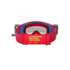 SUPERTECH CORP GOGGLE | RED BLUE (3122) | CLEAR LENS ROLL OFF