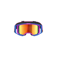 (MX26) VISION 8 CORP GOGGLE | UCLA BLACK PURPLE ORANGE (7286) | MIRROR RED LENS