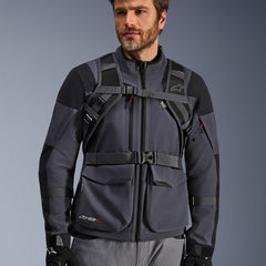 AT15 Back Pack Black Deep Gray