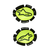 GP PLUS KNEE SLIDER FLURO YELLOW / BLACK