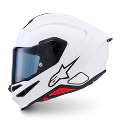 AS8202026 SR7 SOLID HELMET ECE06 WHITE GLOSS