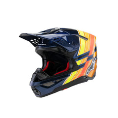 S-M10 TLD Edition 25 ECE06 Dark-Blue Orange Fluro-Yellow Red Glossy (7156)