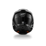 SM3 SOLID HELMET ECE 22.06 BLACK GLOSSY (1180)
