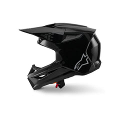 Alpinestars SM3 SOLID HELMET ECE 22.06 BLACK GLOSSY (1180)