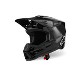 SM3 SOLID HELMET ECE 22.06 BLACK GLOSSY (1180)