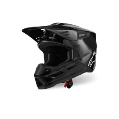 Alpinestars SM3 SOLID HELMET ECE 22.06 BLACK GLOSSY (1180)