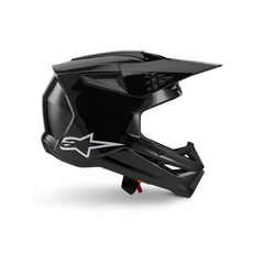 Alpinestars SM3 SOLID HELMET ECE 22.06 BLACK GLOSSY (1180)