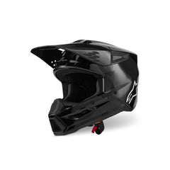 Alpinestars SM3 SOLID HELMET ECE 22.06 BLACK GLOSSY (1180)