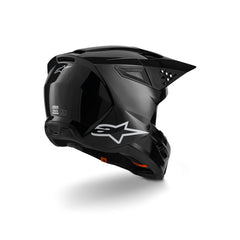Alpinestars SM3 SOLID HELMET ECE 22.06 BLACK GLOSSY (1180)
