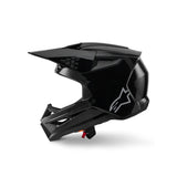 SM3 SOLID HELMET ECE 22.06 BLACK GLOSSY (1180)