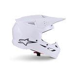 SM3 SOLID HELMET ECE 22.06 WHITE GLOSSY (2180)