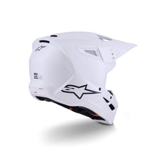 SM3 SOLID HELMET ECE 22.06 WHITE GLOSSY (2180)