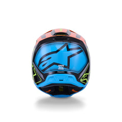 AS8300526 SM3 FRAY HELMET ECE06 BLACK ORANGE FLURO YELLOW GLOSSY
