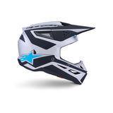 SM3 HEAT HELMET ECE06 SILVER BLUE BLACK MATT (1949)