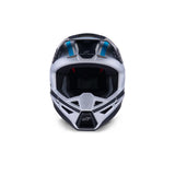 SM3 HEAT HELMET ECE06 SILVER BLUE BLACK MATT (1949)