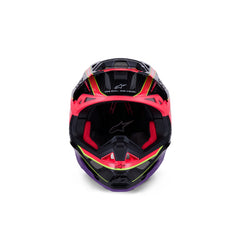 AS8301123 SUPERTECH SM10 ERA HELMET ECE 22.06 PINK VIOLET FLURO-YELLOW GLOSS