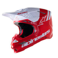 SM8 RADIUM 2 GLOSS BRIGHT RED WHITE (3012)
