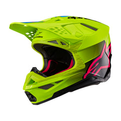 Supertech SM10 Unite Helmet ECE 22.06 Fluroyellow Black DIVA Pink Gloss (5138)