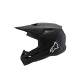 SM3 YOUTH SOLID HELMET ECE06 BLACK MATT (0110)