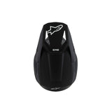 SM3 YOUTH SOLID HELMET ECE06 BLACK MATT (0110)