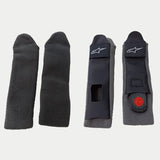 SR10 CHIN STRAP COVERS BLACK (0010)