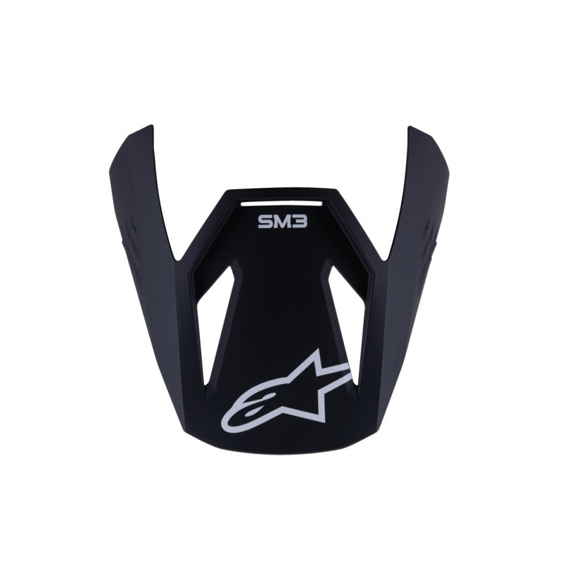 Alpinestars SM3 Youth Solid Visor ECE06 Black Matt