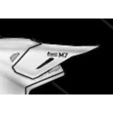 SM7 SOLID VISOR ECE06 WHITE GLOSSY