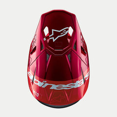 VISOR SM10 22.06 - FLOOD FLURORED RED MATT AND GLOSS (3003)
