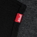 WINGS THIN HOODIE | BLACK/CHARCOAL MEDIUM